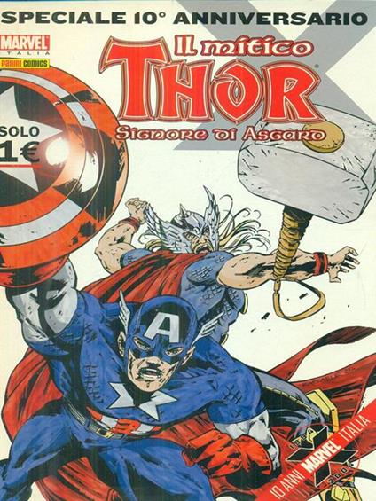 Il mitico Thor Signore di Asgard. Speciale 10o Anniversario - copertina