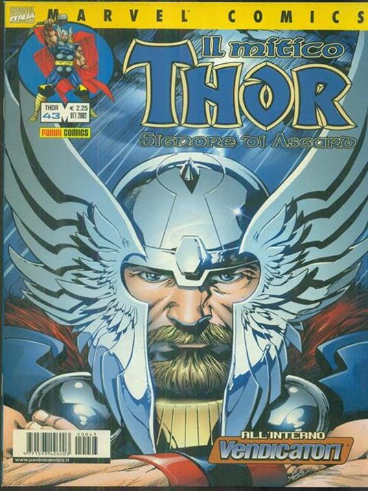 Il mitico thor 43 / ott 2002 - copertina