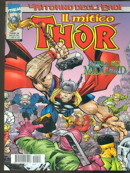 Il mitico thor 26 / maggio 2001 - copertina