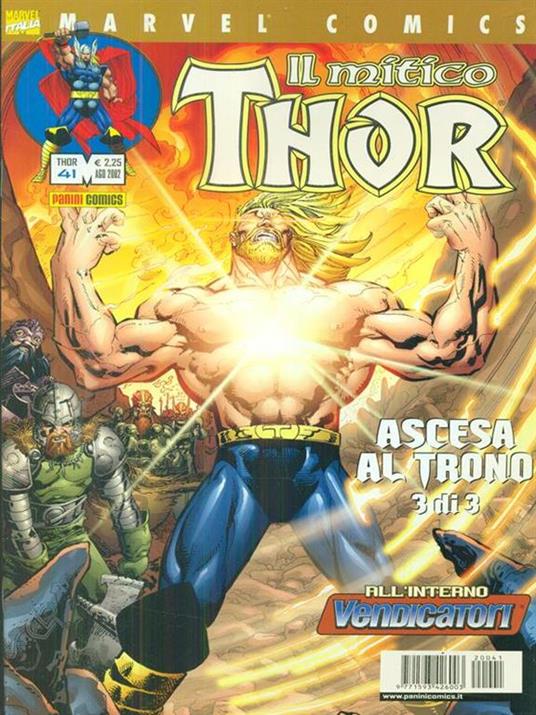 Il mitico thor 41 / ago 2002 - copertina