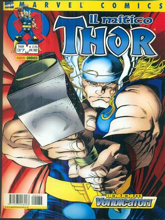 Il mitico thor 37 / aprile 2002 - copertina