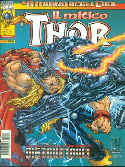Il mitico thor 34 / gennaio 2002 - copertina