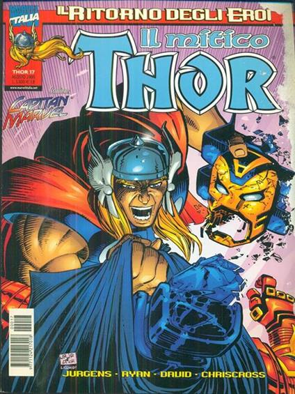 Il mitico thor 17 / agosto 2000 - copertina