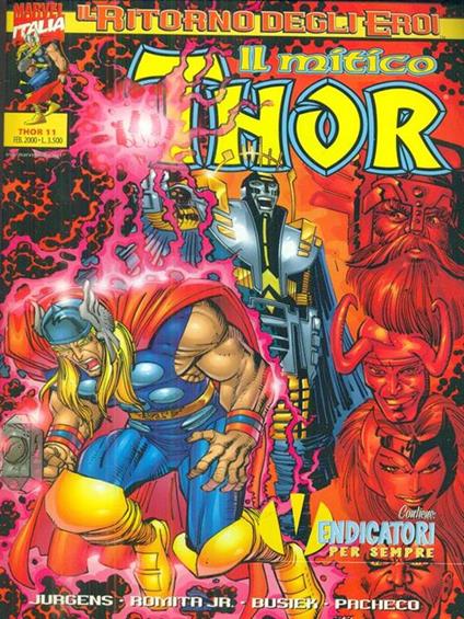 Il mitico thor 11 / feb 2000 - copertina