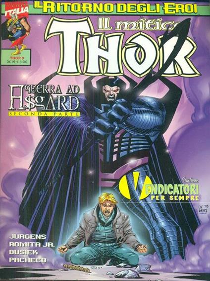 Il mitico thor 9 / dic 99 - copertina