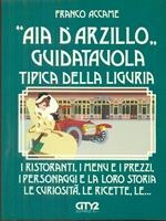 Aia d'arzillo guida tavola tipica della liguria