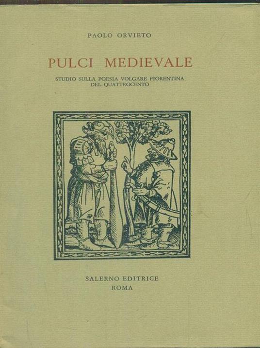 Pulci medievale - Paolo Orvieto - copertina