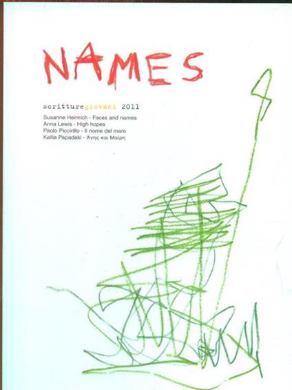 Names scritture giovani 2011 - copertina