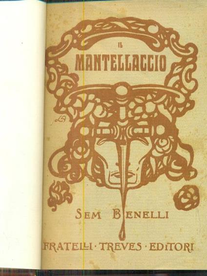 Il mantellaccio - Sem Benelli - copertina