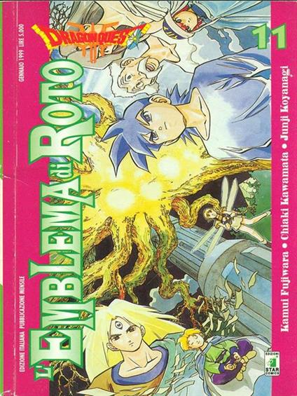 Dragon quest n. 11 - copertina