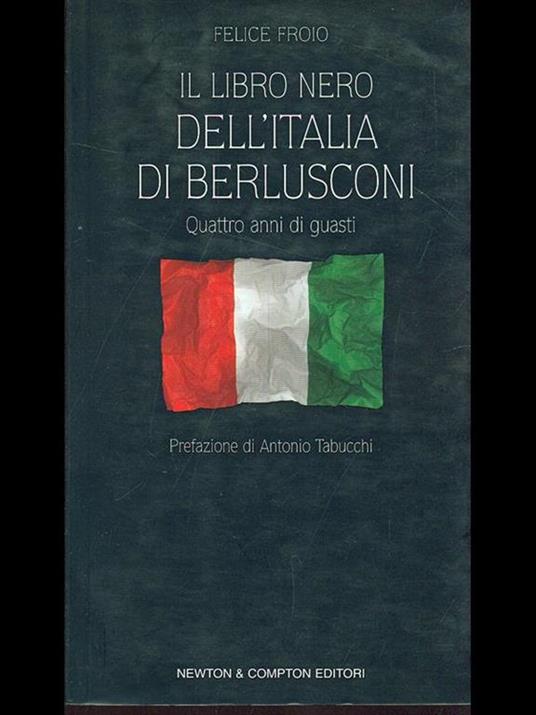 Il libro nero dell'Italia di Berlusconi - copertina