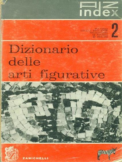 Dizionario delle arti figurative - copertina