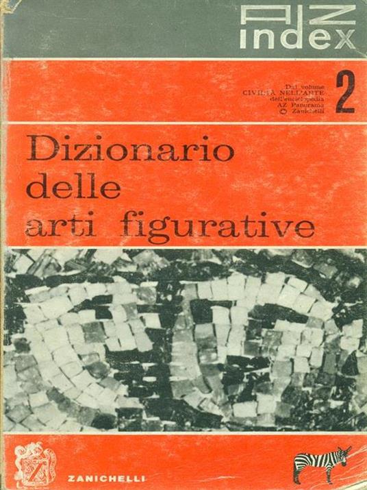 Dizionario delle arti figurative - copertina