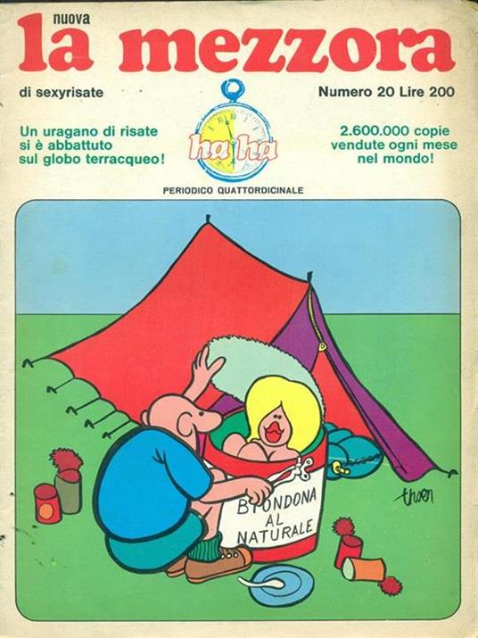 Nuova la mezzora n. 20 -7 novembre 1970 - copertina