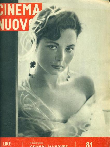 Cinema nuovo n. 81. 25 aprile 1956 - copertina