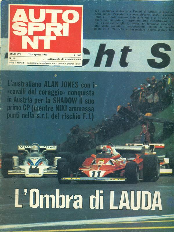 Autosprint n.33. 17-23 agosto 1977
