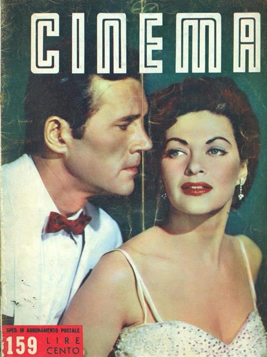 Cinema n. 159. 25 gennaio 1956 - copertina