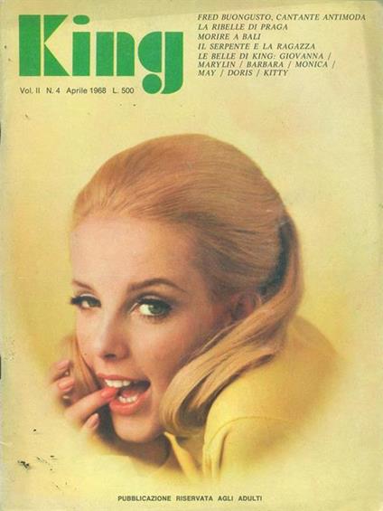 Il King Vol. II n. 4. aprile 1968 - copertina