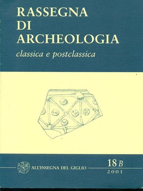 Rassegna di archeologia (2001) - 8