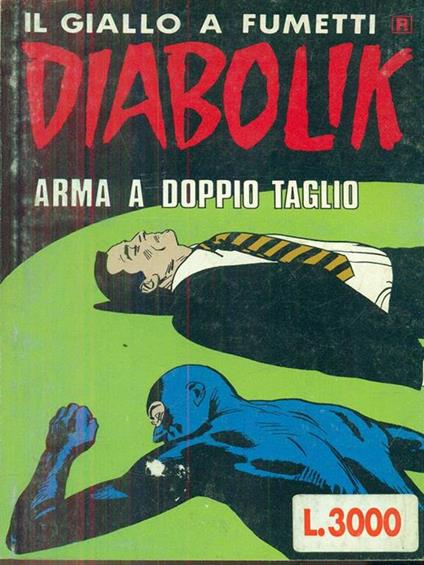 Diabolik 406 / Arma a doppio taglio - copertina