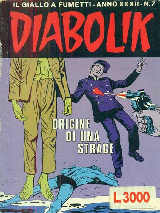 Diabolik 7 / origine di una strage - 2