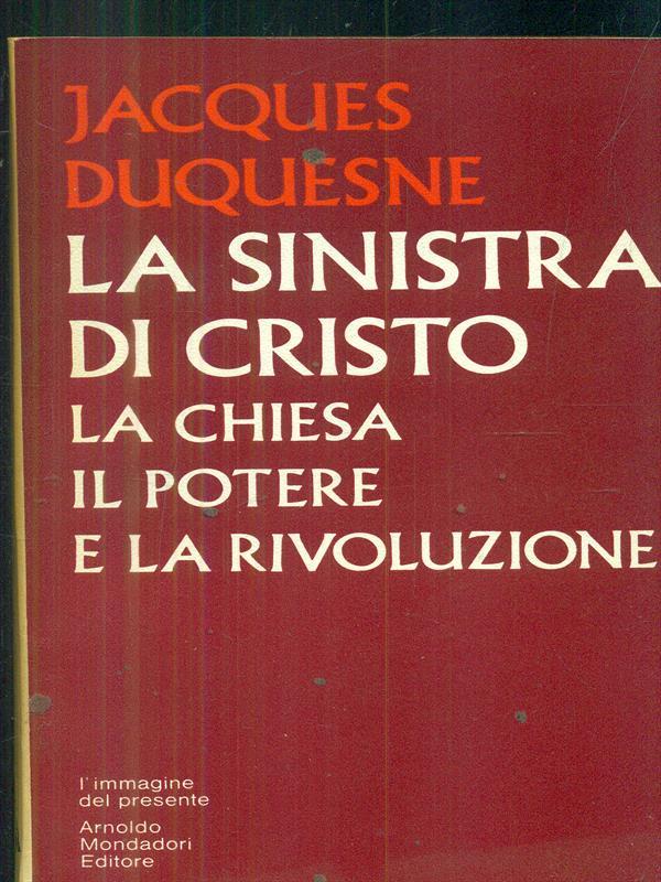 La sinistra di cristo