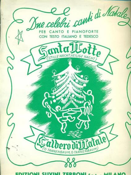 Due celebri canti di Natale - copertina