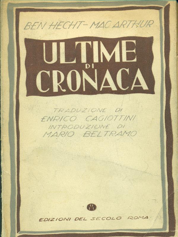 Ultime di cronaca