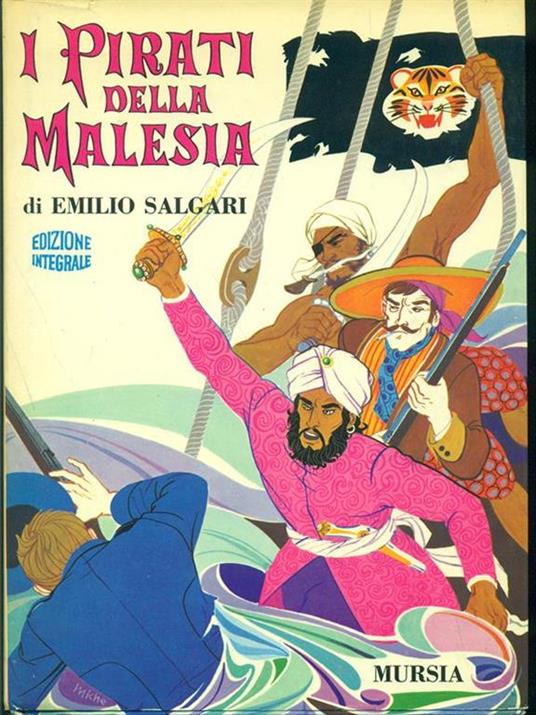 I pirati della Malesia - Emilio Salgari - copertina