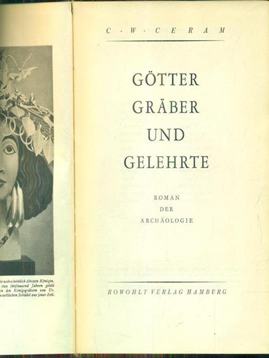 Gotter Graber und Gelehrte - C. W. Ceram - copertina