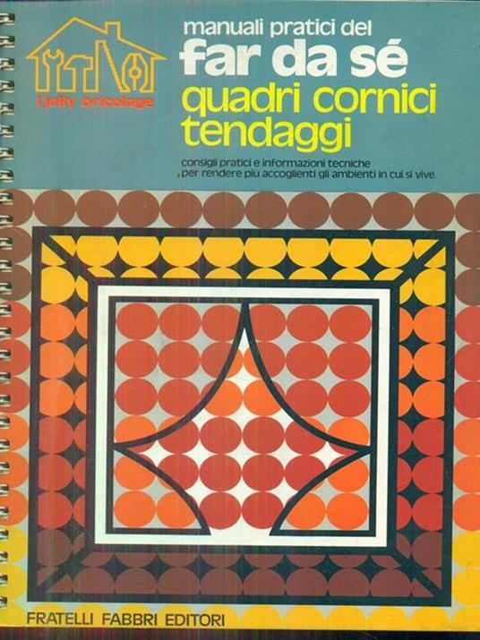Quadri cornici tendaggi - Giancarlo De Cesco - copertina