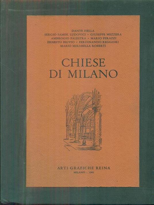 Chiese a Milano - copertina