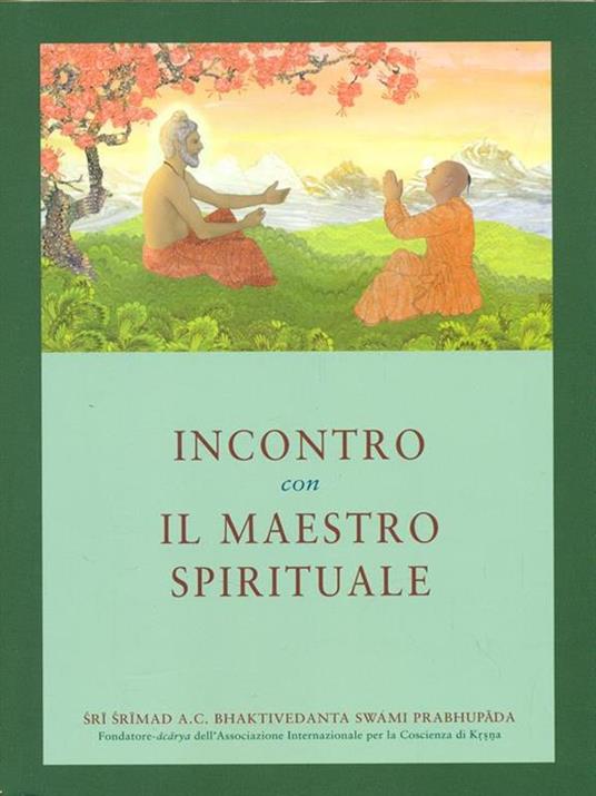 Incontro con il maestro spirituale - copertina