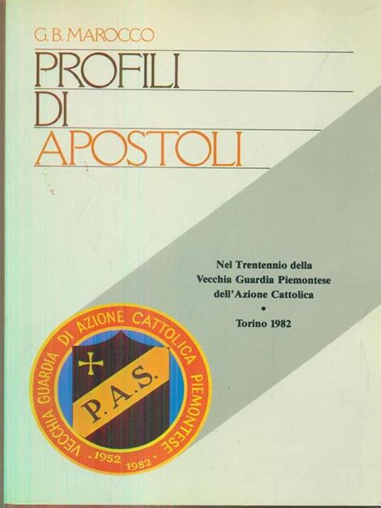 Profili di Apostoli - copertina