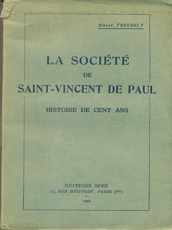 La société de Saint Vincent de Paul