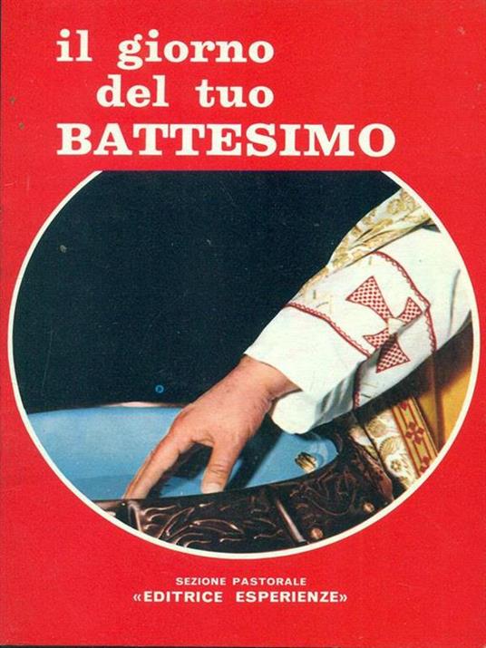 Il giorno del tuo battesimo - copertina