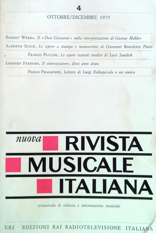 Nuova rivista musicale italiana 27485