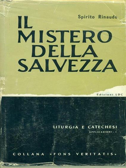 Il mistero della salvezza - Spirito Rinaudo - copertina