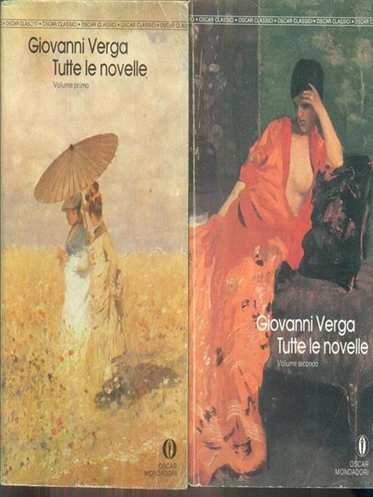 Tutte le novelle. 2 volumi - Giovanni Verga - copertina