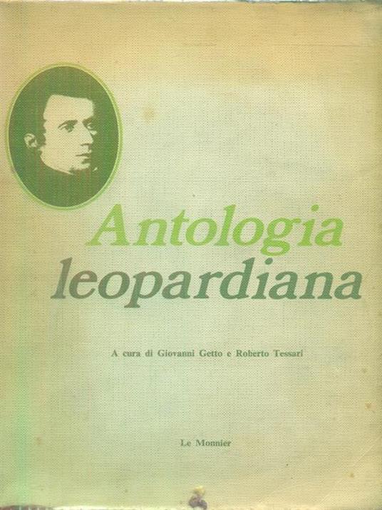 Antologia leopardiana - copertina