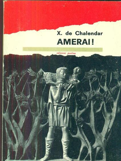 Amerai! - Xavier de Chalendar - copertina