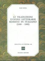 Le traduzioni d'opere letterarie romene in italiano (1900-1989)