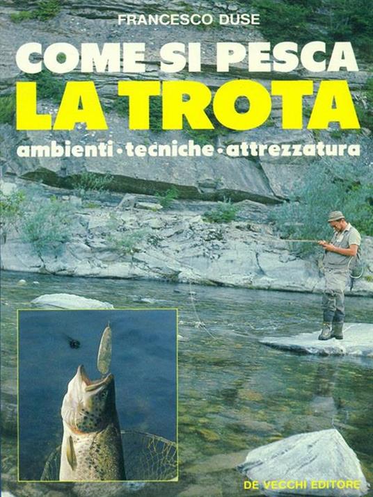 Come si pesca la trota - Francesco Duse - copertina