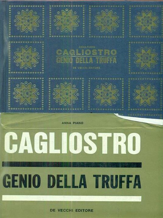 Cagliostro genio della truffa - Anna Piano - copertina