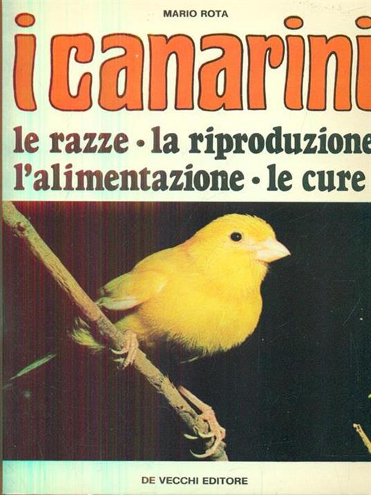 I canarini - Mario Rota - copertina