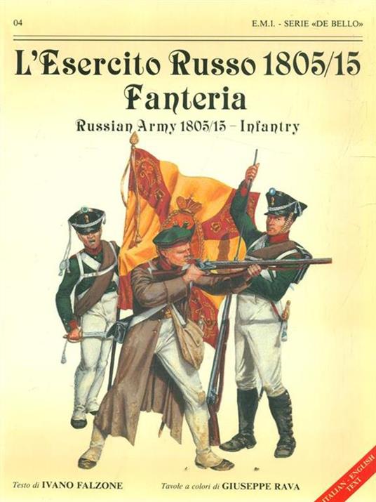 L' Esercito Russo 1805/15 Fanteria - copertina