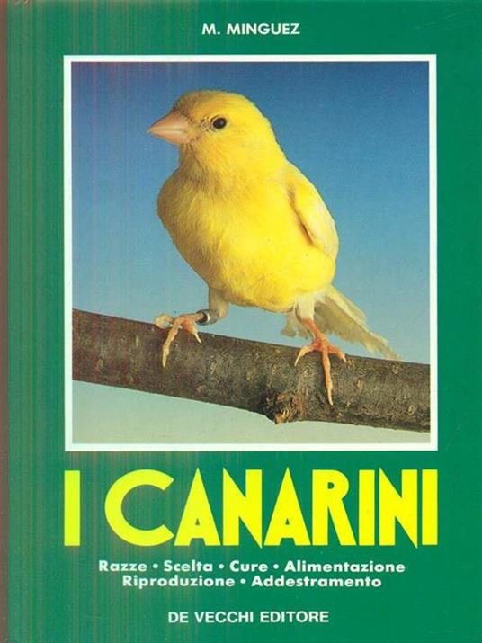 I canarini di: M Minguez - copertina