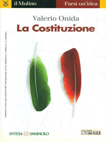 La  Costituzione - Valerio Onida - copertina