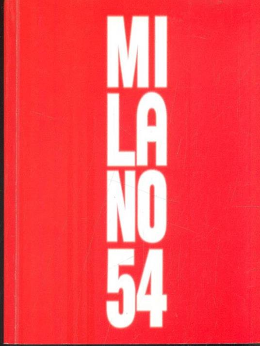 Milano 54 - copertina