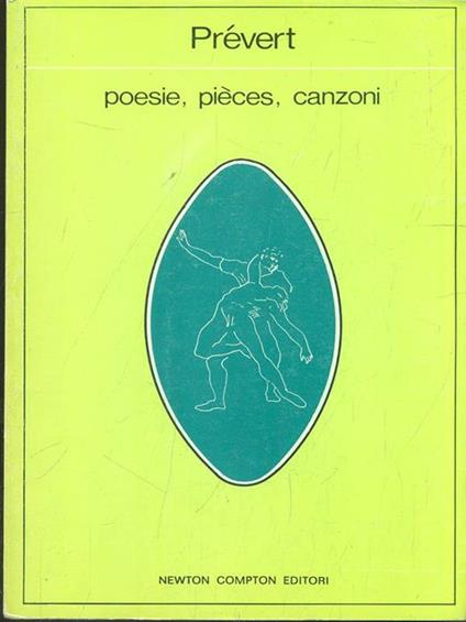 Poesie, pieces, canzoni - Jacques Prévert - copertina